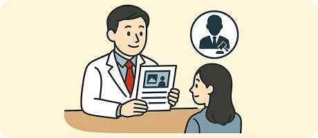 Report & Lawyer Collaboration Illustration